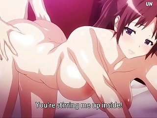 Aunt with big tits fucked by her nephew | Anime hentai